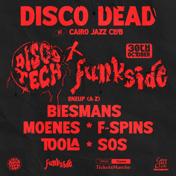 Disco Dead: Disco tech x Funkside